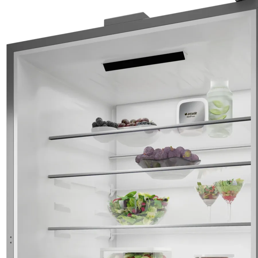 278551 EGC AI Fit Yapay Zeka Teknolojili Alttan Donduruculu Buzdolabı