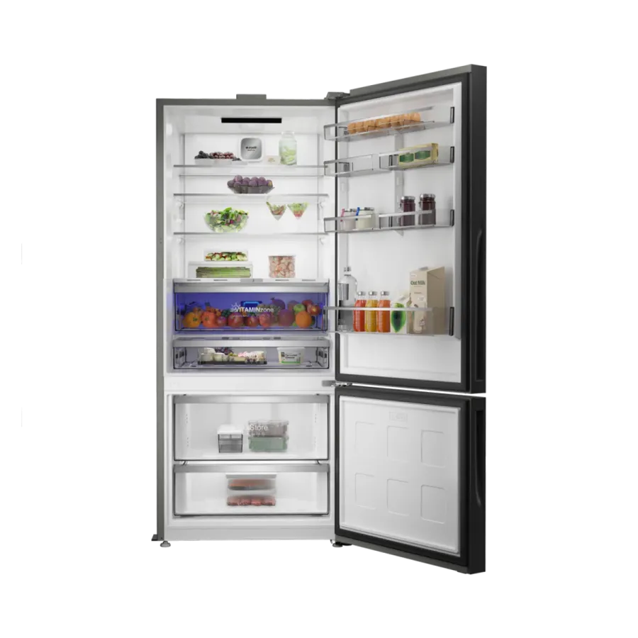 278551 EGC AI Fit Yapay Zeka Teknolojili Alttan Donduruculu Buzdolabı