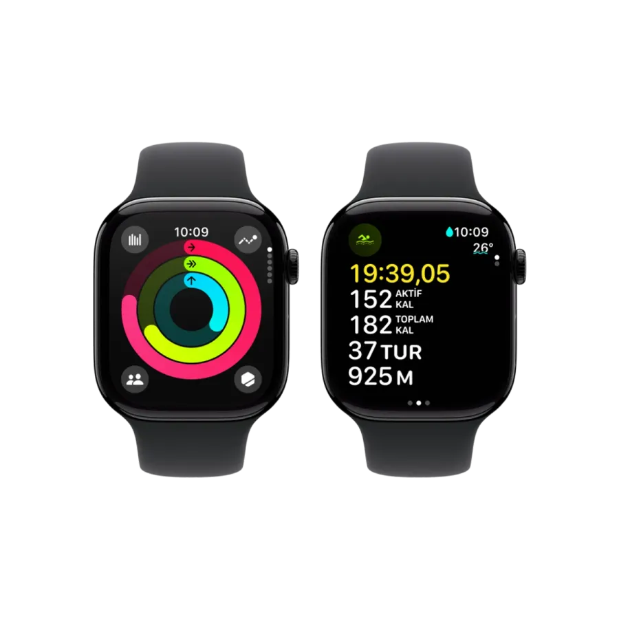 Apple Watch 10 GPS 46mm Siyah SB-M/L Akıllı Saat