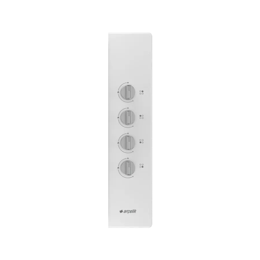 OMD D 611-1 EB Gazlı Metal Tablalı Ocak