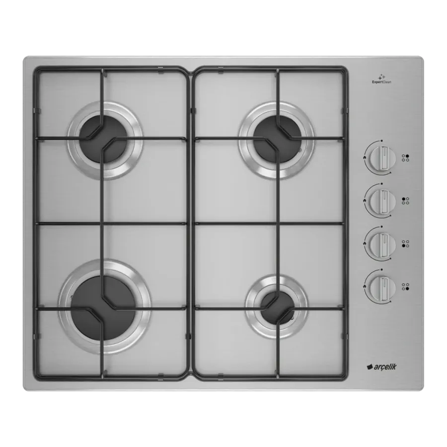 OMD D 611 EI Gazlı Metal Tablalı Ocak