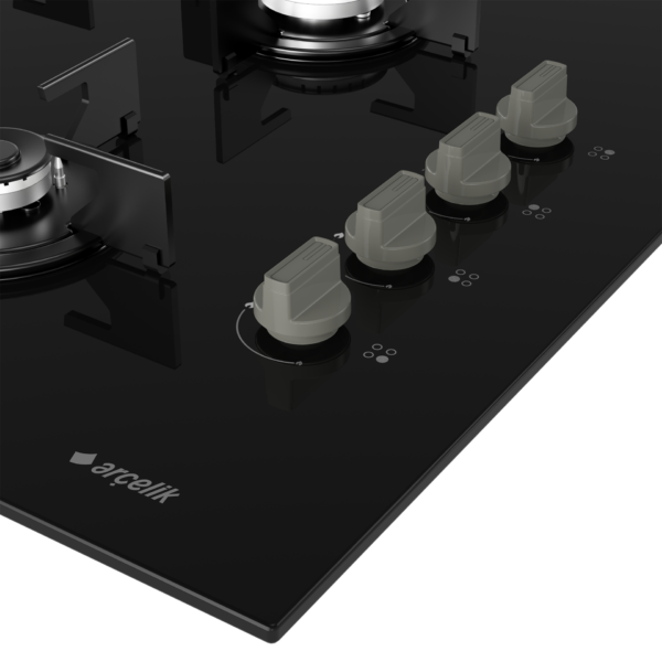 OCD T 651-2 ES Gazlı Cam Tablalı Ocak - Görsel 4