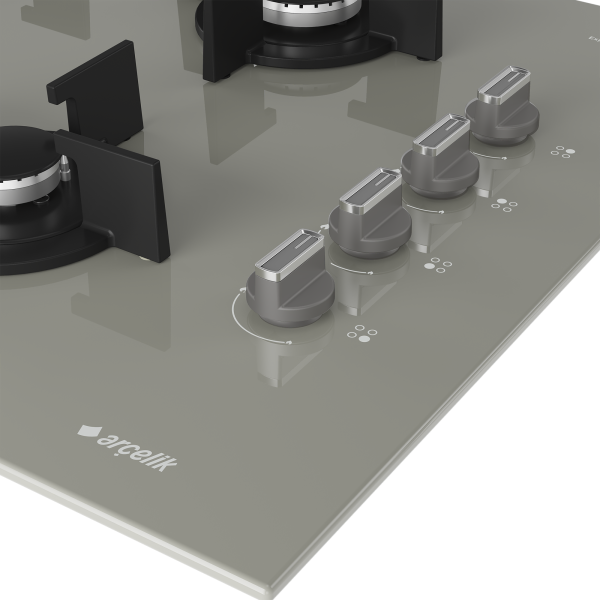 OCD T 651 DWG Gazlı Cam Tablalı Ocak - Görsel 4